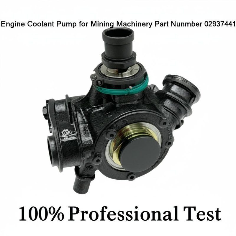 채굴 기계 부품용 최고 엔진 냉각수 펌프, 부품 번호 02937441, 100% 전문 테스트